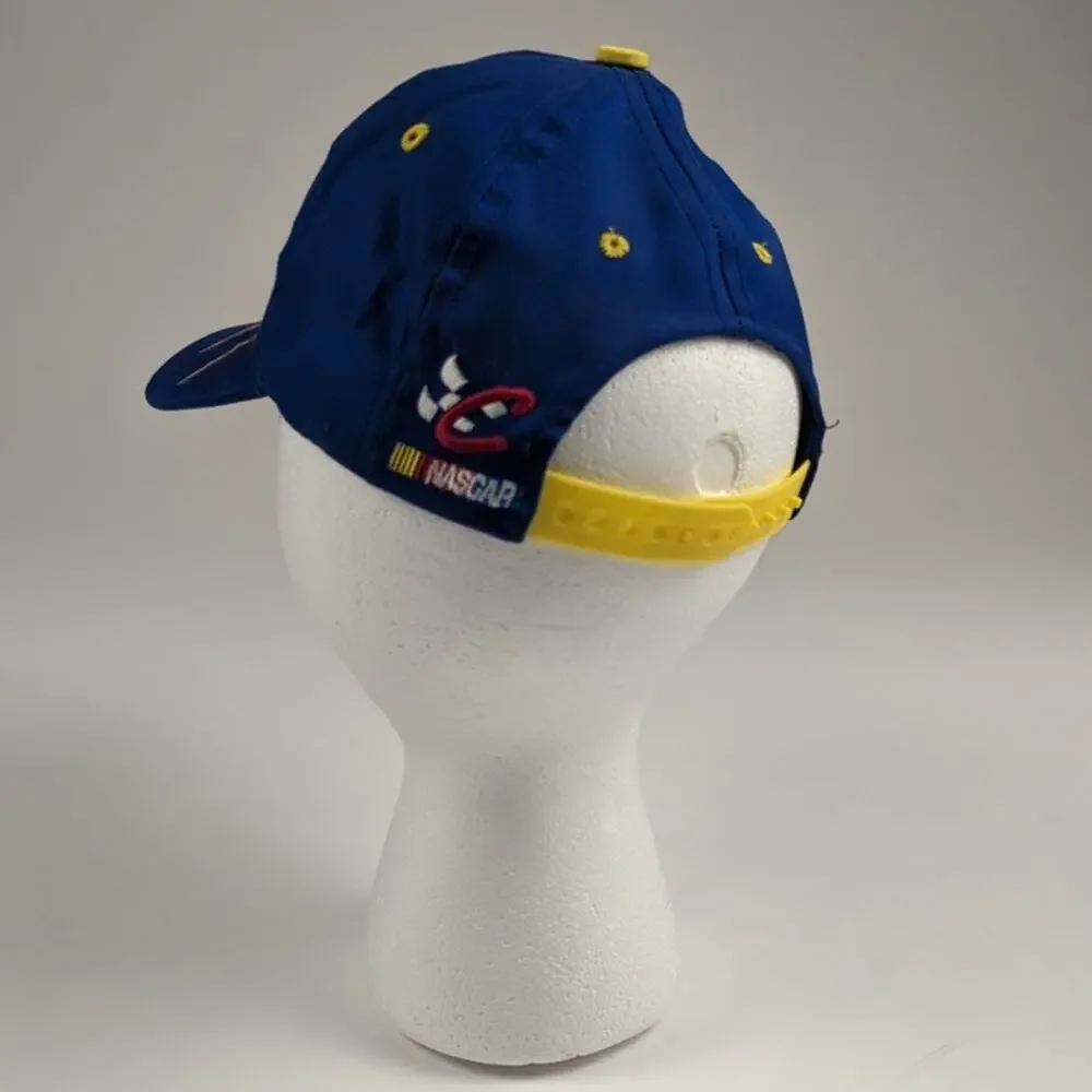 Jeff Gordon Nascar #24 Boys Kids Y2K Blue Yellow Racing Snapback Hat